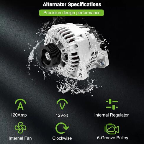 SCITOO Alternator AVA0004 400-40032 11017 Fit for Nissan Maxima 2004 2005 2006 2007 2008 3.5L in Saudi Arabia