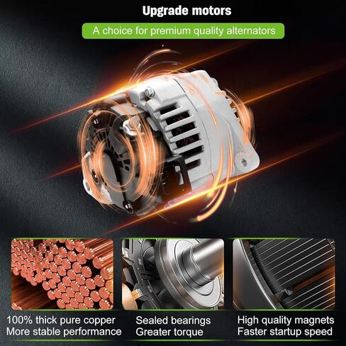 SCITOO Alternator AVA0004 400-40032 11017 Fit for Nissan Maxima 2004 2005 2006 2007 2008 3.5L in Saudi Arabia