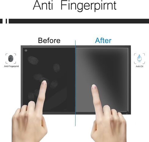 2 Pack Screen Protector for Echo Show 15 Full HD 15.6" Smart Display,Anti Scratch Anti Fingerprint HD Clear Screen Filter in Saudi Arabia