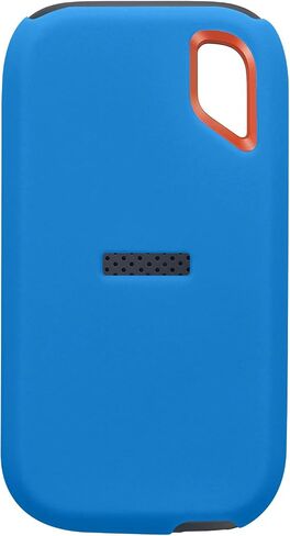 kwmobile Silicone Case Compatible with Sandisk E61 SSD (not for E81) - Case Protective Cover for SSD Drive - Blue in Saudi Arabia