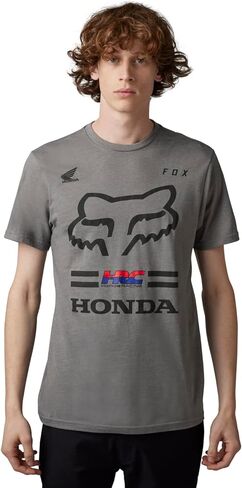 تي شيرت Fox Racing الرجالي Standard Fox X Honda Premium قصير الأكمام in Saudi Arabia
