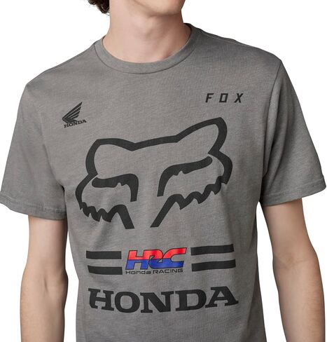 تي شيرت Fox Racing الرجالي Standard Fox X Honda Premium قصير الأكمام in Saudi Arabia