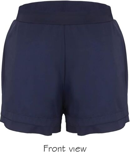 شورت سباحة بمقاس كبير للنساء من ملابس السباحة الصلبة، شورت سباحة مع لباس داخلي in Kuwait