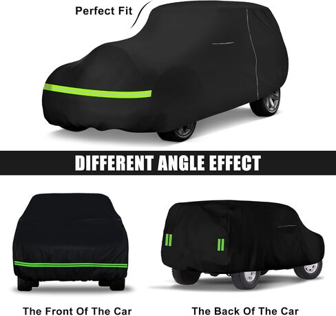 Waterproof Car Cover Compatible with 1937-1948 Ford/Chvey Deluxe Custom/Coupe/Sedan, 300D All Weather Classic Car Covers with Inner Cotton&Zipper Door for Snow Rain Protection in Saudi Arabia