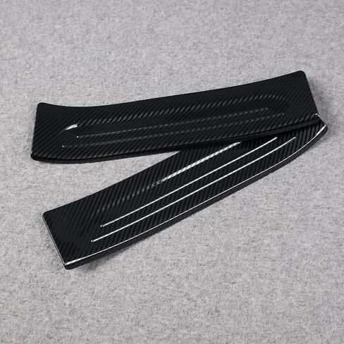 Beautost Fit for Honda New HR-V HRV 2023 2024 Outside Door Sill Scuff Plate Guard Cover Trim Sport Style Stainless Steel (Carbon Fiber Black) in Saudi Arabia