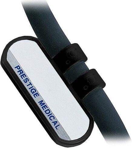 Prestige Medical Two Sided Stethoscope ID Tag, Black in Saudi Arabia