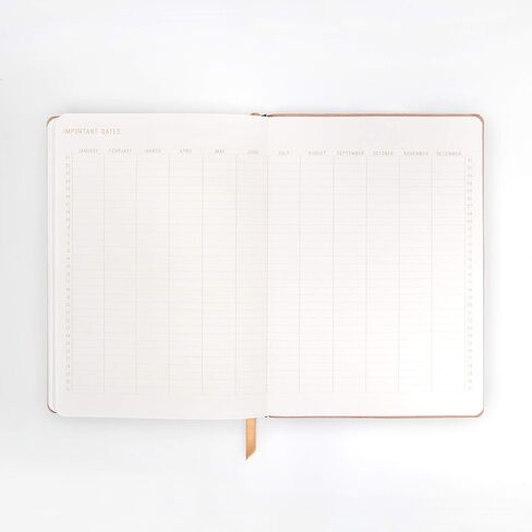 دفتر ملاحظات من القماش المرن من جلد الغزال النباتي من DesignWorks مع 192 صفحة مبطنة وإشارة مرجعية شريطية للعمل والكتابة والمذكرات - 5.75 بوصة × 8 بوصة مجلة خضراء نعناعية in Kuwait