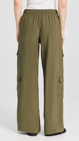 Madewell Women's Pull-On Wide-Leg Cargo Pants in Saudi Arabia