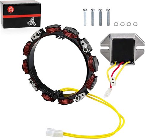 ملف الجزء الثابت للمولد 2Pin مع منظم لمحركات Briggs & Stratton 10-16 Amp 592830 يستبدل OEM 592830، 696458، 691064، 393295 845907 394890 797375 in Saudi Arabia