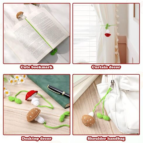 لطيف الكروشيه الفطر يترك المرجعية الحمراء 2 جهاز كمبيوتر شخصى in Kuwait