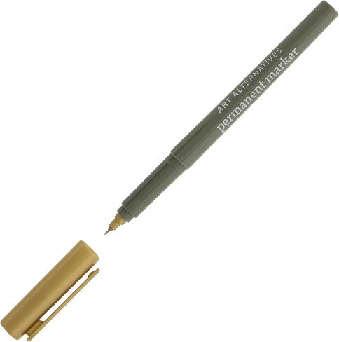 Art Alternatives Permanent Marker, Extra-Fine, Brown - 1.2mm Felt Nib - Permanent - Multi-surface - Drawing + Writing + Illustration in Saudi Arabia