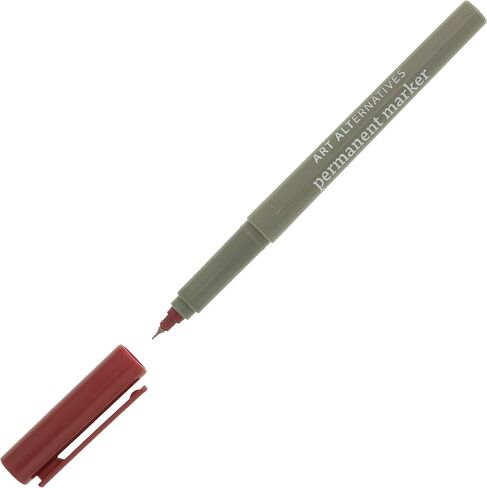 Art Alternatives Permanent Marker, Extra-Fine, Brown - 1.2mm Felt Nib - Permanent - Multi-surface - Drawing + Writing + Illustration in Saudi Arabia