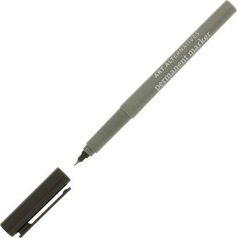 Art Alternatives Permanent Marker, Extra-Fine, Brown - 1.2mm Felt Nib - Permanent - Multi-surface - Drawing + Writing + Illustration in Saudi Arabia
