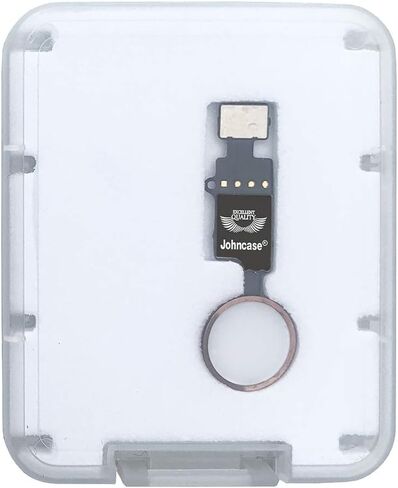 قطعة غيار مجموعة كابل شريط مرن للمفتاح الرئيسي من Johncase Home Button متوافقة مع iPhone 7/7 Plus و8/8 Plus لجميع شركات النقل (ذهبي وردي) in Kuwait