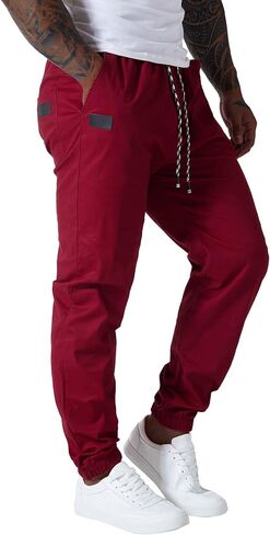 رجل عارضة السراويل البضائع المشي لمسافات طويلة في الهواء الطلق سراويل للجري الرجال ركض Sweatpants القطن المسار تجريب السراويل in Saudi Arabia