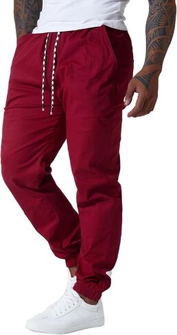 رجل عارضة السراويل البضائع المشي لمسافات طويلة في الهواء الطلق سراويل للجري الرجال ركض Sweatpants القطن المسار تجريب السراويل in Saudi Arabia