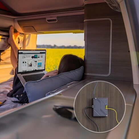 EDUP 3 في 1 Starlink Gen2 Step Up PoE Injector 150W مع حماية شاملة لمعيار Starlink المشغل، يدعم كابل Starlink الأصلي لشبكة Starlink Dishy V2 الفضائية إلى جهاز التوجيه/الكمبيوتر الشخصي in Kuwait