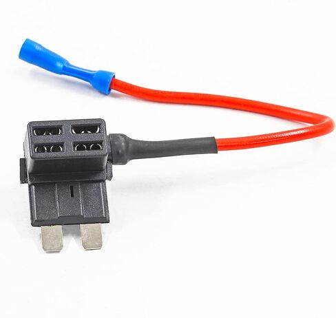 12 Pack 5A 15A Car Add-a-Circuit Fuse Tap Adapter, 4 Types 12V Tap Fuse Holder for Car RV Camper Trucks Boats in Saudi Arabia