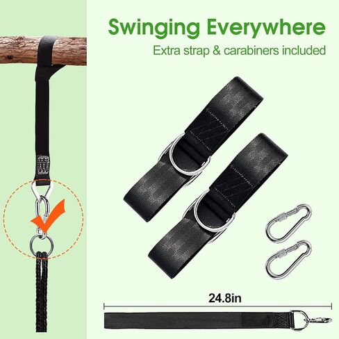 40 Inch Flying Saucer Tree Swing with Tree Hanging Straps for Kids,750lb Round Indoor Outdoor Swing Set with Foam Handle,Circle Swing with Adjustable Rope,Easy to Install 750lb Weight Capacity in Saudi Arabia
