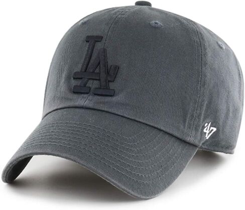 '47 Los Angeles Dodgers Clean Up Charcoal Adjustable Dad Cap in Saudi Arabia