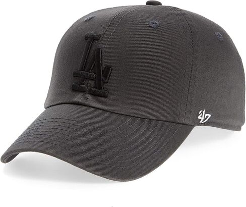 '47 Los Angeles Dodgers Clean Up Charcoal Adjustable Dad Cap in Saudi Arabia