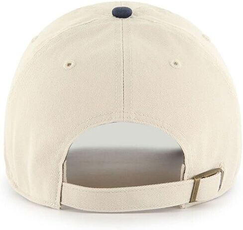 '47 New York Yankees Cooperstown Two Tone Clean Up Dad Hat Baseball Cap - Bone/Navy in Saudi Arabia