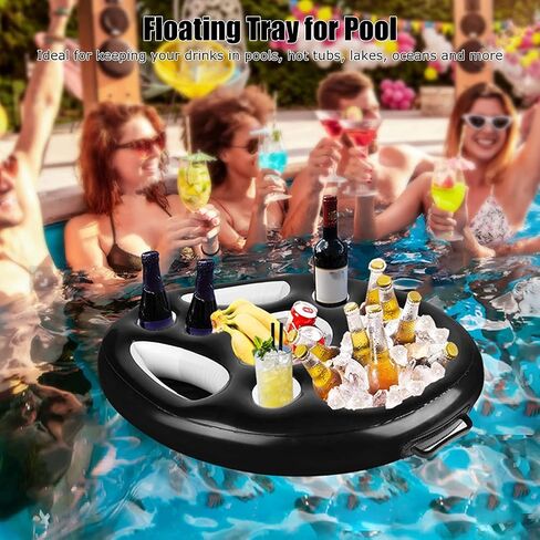 Floating Drink Holder - Upgraded Pool Drink Drink Float for Hot Tub, Beach and Summer Party Decor in Saudi Arabia
