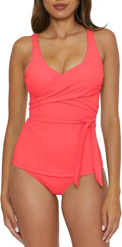 Women's Standard Crossover Tankini, Adjustable, Beach Cover Ups in Saudi Arabia