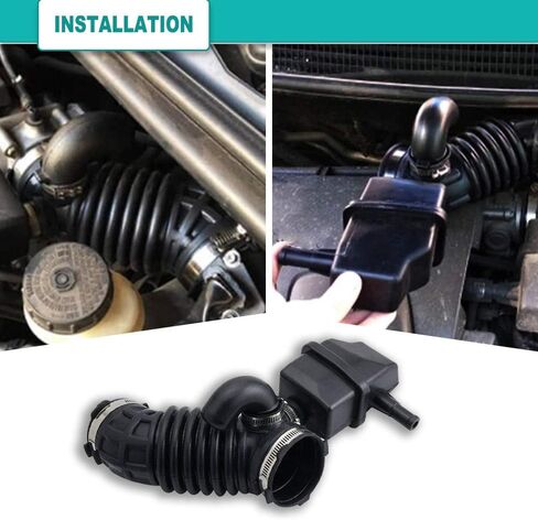 خرطوم دخول الهواء سبيلاب - يستبدل 16576-ET00A - يناسب نيسان سنترا 2007، 2008، 2009، 2010، 2011، 2012 2.0L - أنبوب دخول الهواء Enigne - قناة دخول الهواء - 16576ET00A، 16576 ET00A in Kuwait