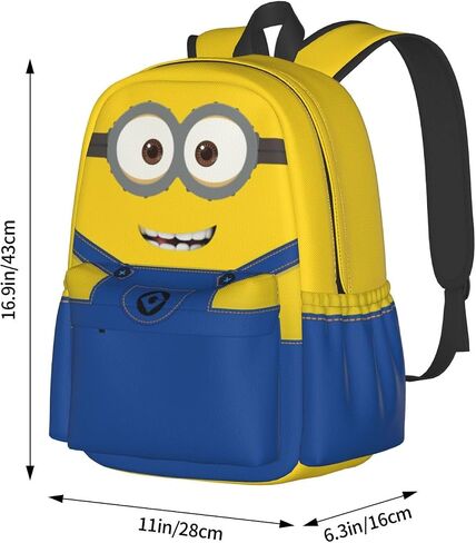 Cartoon Backpack for Boys Girls, Cartoon Cosplay Casual Daypack Lightweight 17 inch School Backpack for Kids Women in Saudi Arabia