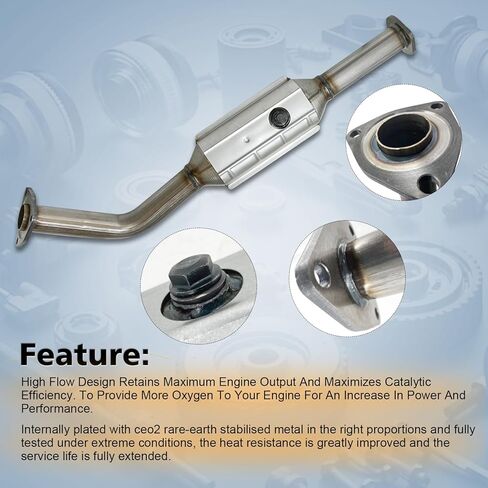 17381 18360 محول حفاز متوافق مع تويوتا تندرا 4.7 لتر 2005-2006 in Kuwait