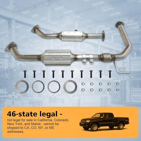 17381 18360 محول حفاز متوافق مع تويوتا تندرا 4.7 لتر 2005-2006 in Kuwait