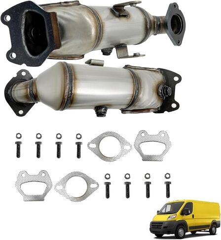 674-293 674-292 محول حفاز متعدد متوافق مع Ram ProMaster 1500/2500/3500 3.6L V6 2014-2021 (يسار ويمين) in Kuwait