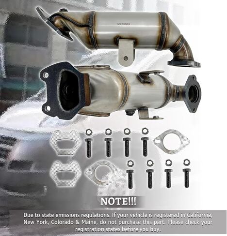 674-293 674-292 محول حفاز متعدد متوافق مع Ram ProMaster 1500/2500/3500 3.6L V6 2014-2021 (يسار ويمين) in Kuwait