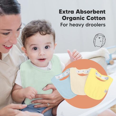 8 مرايل أطفال عضوية من KeaBabies للفتيات والفتيان و8 مرايل أطفال عضوية للفتيات والفتيان - مرايل أطفال للتسنين للأولاد والبنات - مرايل لحديثي الولادة للفتيات والفتيان in Saudi Arabia