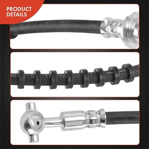 خرطوم هيدروليكي للسائق الأمامي أو الراكب A-Premium متوافق مع موديلات Nissan - Altima 1993 1994 1995 1996 1997 1998 1999 2000 2001 - استبدال # 462100E100 in Saudi Arabia