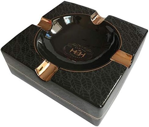 مجموعة Insignia - Black Galaxy - منفضة سجائر سيجار - 8 1/2 بوصة × 3 بوصة in Kuwait