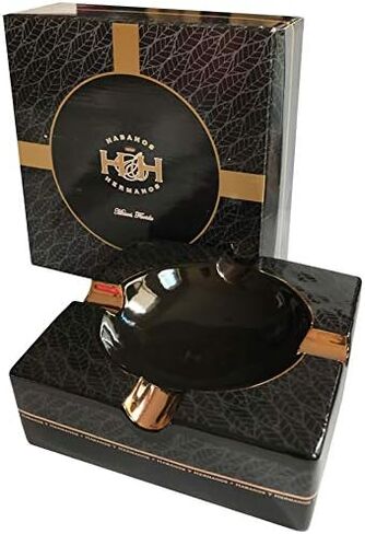 مجموعة Insignia - Black Galaxy - منفضة سجائر سيجار - 8 1/2 بوصة × 3 بوصة in Kuwait