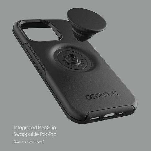 OtterBox + Pop Symmetry Series Case for iPhone 13 Pro (Only) - Non-Retail Packaging - Stay Peachy (Pink Graphic) in Kuwait