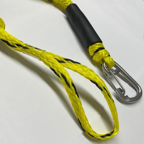 7-11FT Boat Bungee Anchor Line Mooring Rope Boating Accessory with Stainless Steel Hook for Docking Jet Ski,Kayak,Pontoon,Watercraft,PWC,Seadoo,Wave Runner,Canoe,Power Boat in Saudi Arabia