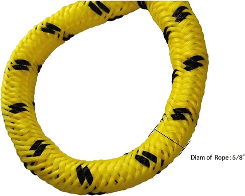 7-11FT Boat Bungee Anchor Line Mooring Rope Boating Accessory with Stainless Steel Hook for Docking Jet Ski,Kayak,Pontoon,Watercraft,PWC,Seadoo,Wave Runner,Canoe,Power Boat in Saudi Arabia