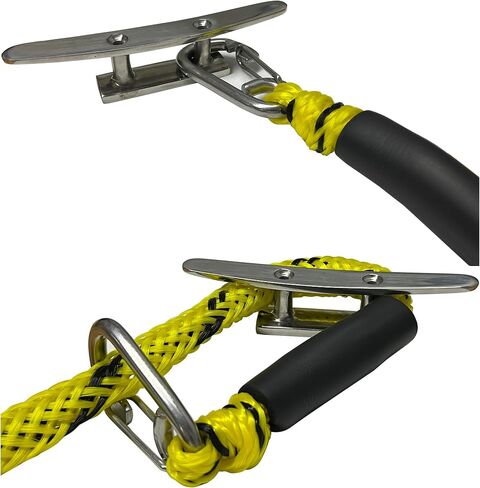 7-11FT Boat Bungee Anchor Line Mooring Rope Boating Accessory with Stainless Steel Hook for Docking Jet Ski,Kayak,Pontoon,Watercraft,PWC,Seadoo,Wave Runner,Canoe,Power Boat in Saudi Arabia