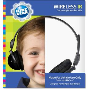 Kidz Gear Wireless Car Headphones For Kids