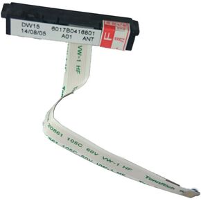 HDD/SSD Hard Drive SATA Flex Cable Connector (Short) for HP Envy 15 15-j105tx 15-J 15-Q Compatible with DW15 6017B0421601 6017B0416801