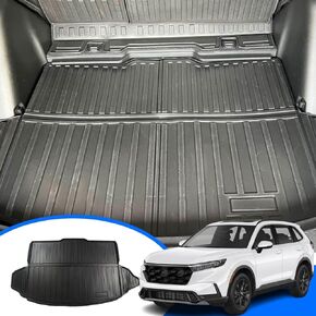 البضائع فرش داخلي للسيارات والشاحنات لهوندا CRV اكسسوارات 2023 2024 الخلفية البضائع بطانة فرش داخلي للسيارات والشاحنات TPE جميع الأحوال الجوية مقاوم للماء البضائع بطانة (السطح السفلي) in Kuwait