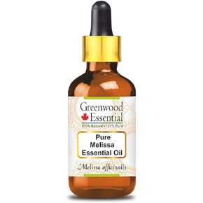 Pure Melissa Essential Oil (Melissa officinalis) Steam Distilled 15ml (0.50oz)