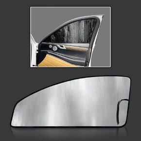 GalaxyAutoShield Custom Fit Front Seat Side Windows (2pcs) Sun Shade for 2021 2022 2023 2024 2025 Genesis GV80 SUV, Insulated Window Sunshade Privacy Accessories Blockout UV Reflector Protection