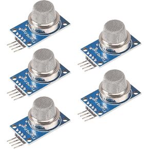5pcs MQ-3 MQ3 Alcohol Sensor Module Breath Gas Detector Ethanol Detection Module for Arduino Raspberry Pi ESP8266 MQ3 5V DC (MQ-3) in Kuwait