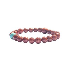 Turquoise Joy Radiance bracelet by IMEL Studio for revitalization and immunity (natural gemstones)
