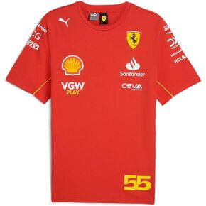 PUMA Scuderia Ferrari Men's 2024 Carlos Sainz Tshirt